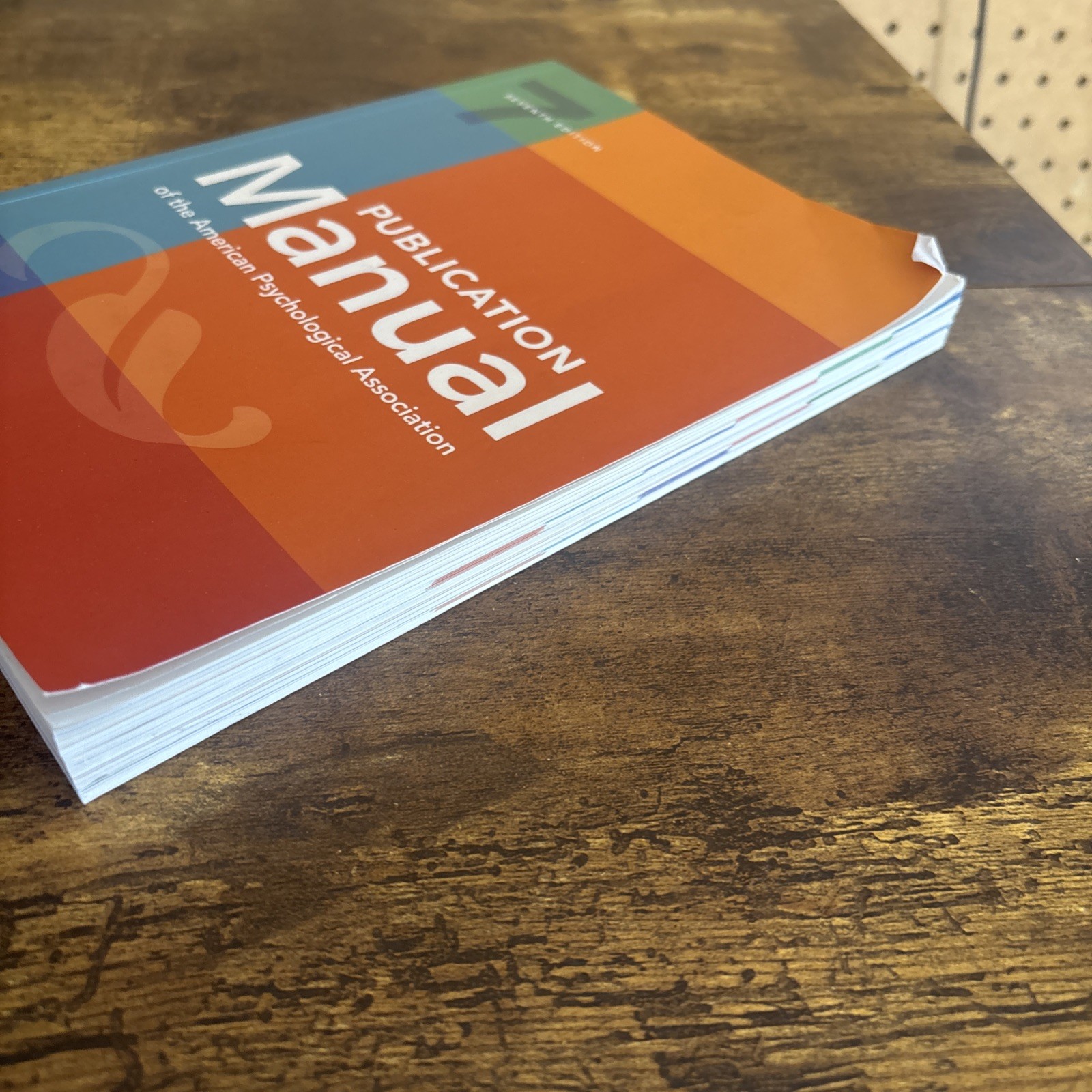 Publication Manual (OFFICIAL) 7th Edition of the American Psychological…