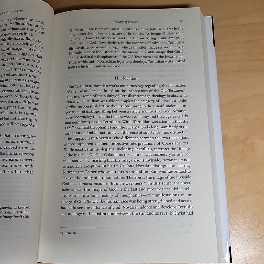 Augustine’s Early Theology of Image A Study In The Development P. Gerald Boersma