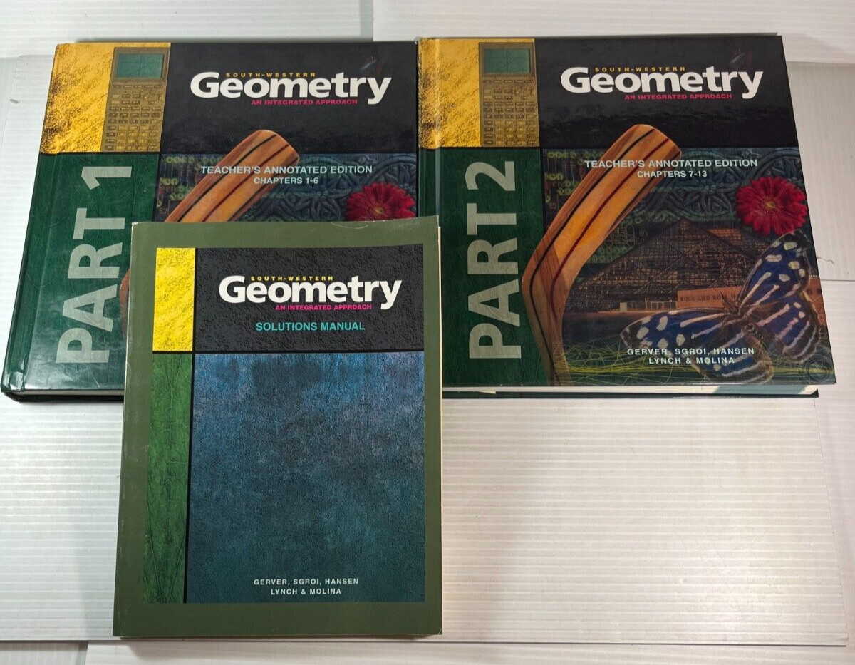 South-Western Geometry An Integrated Approach 1998 Teacher Bundle 0538675233