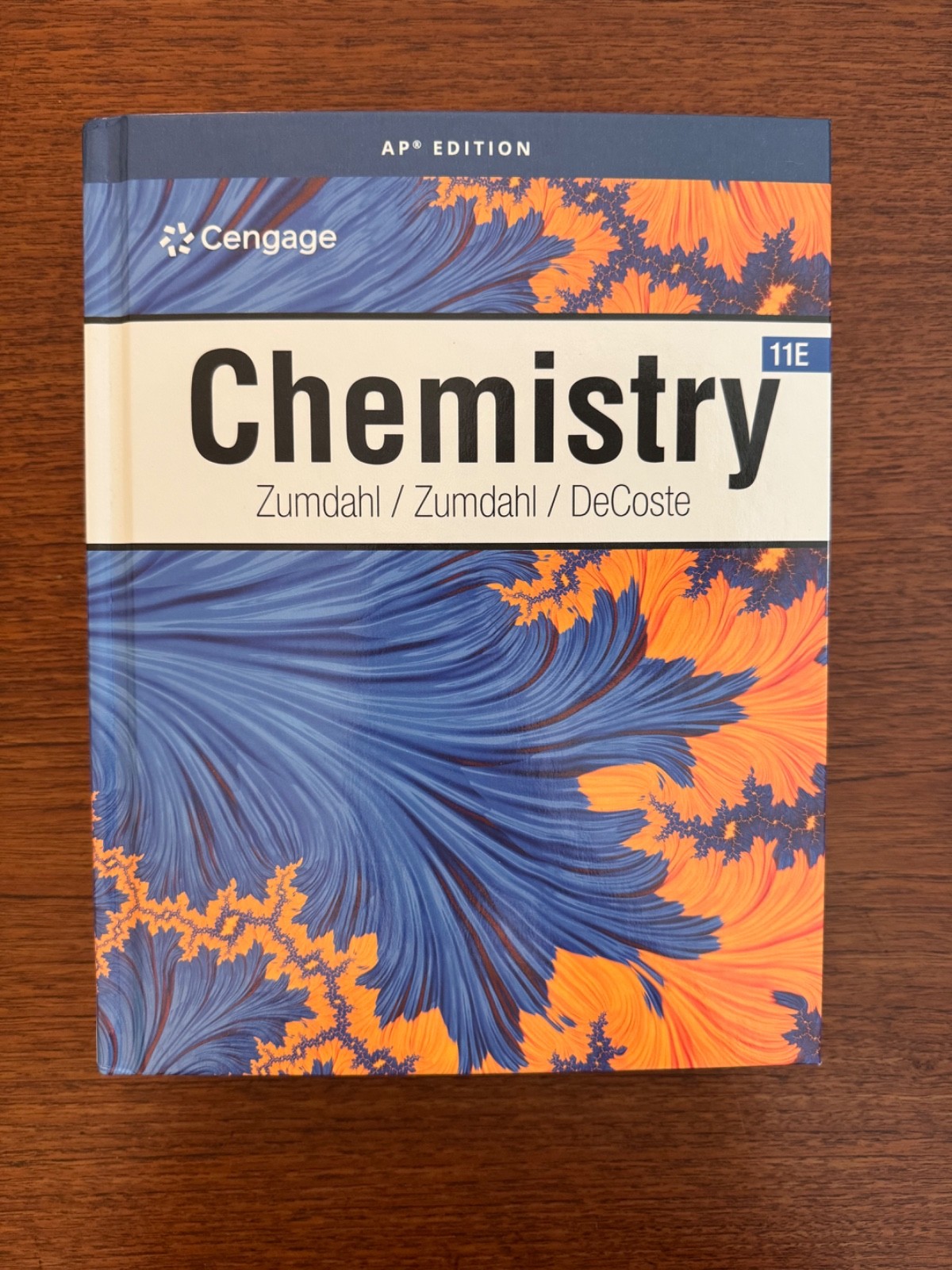 Chemistry, Eleventh Edition, Zumdahl, Zumdahl, and DeCoste (2024, Hardcover)