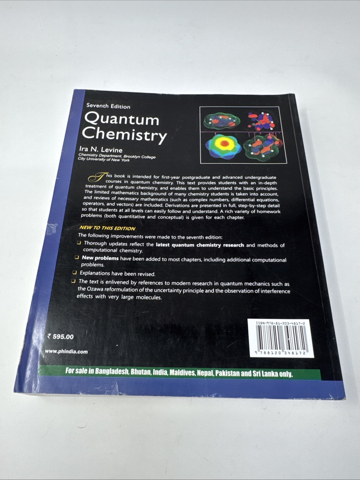 Quantum Chemistry 7th Edition Ira N. Levine