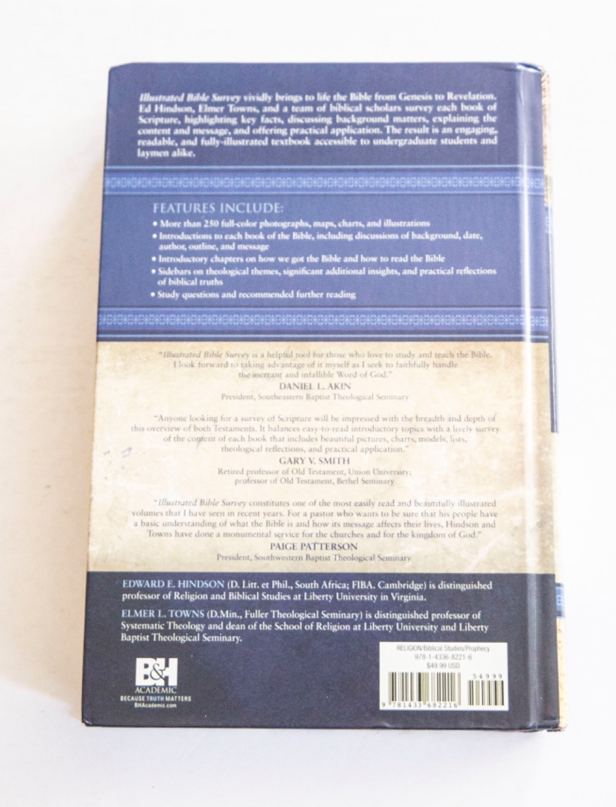 Illustrated Bible Survey: An Introduction – Hardcover By Hindson, Ed-LN