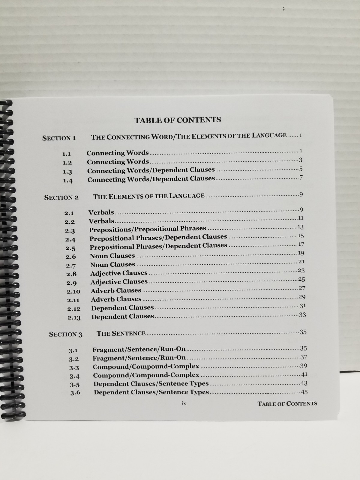 Wakeman Wells COURT REPORTING BAD GRAMMAR/GOOD PUNCTUATION WORKBOOK spiral PB