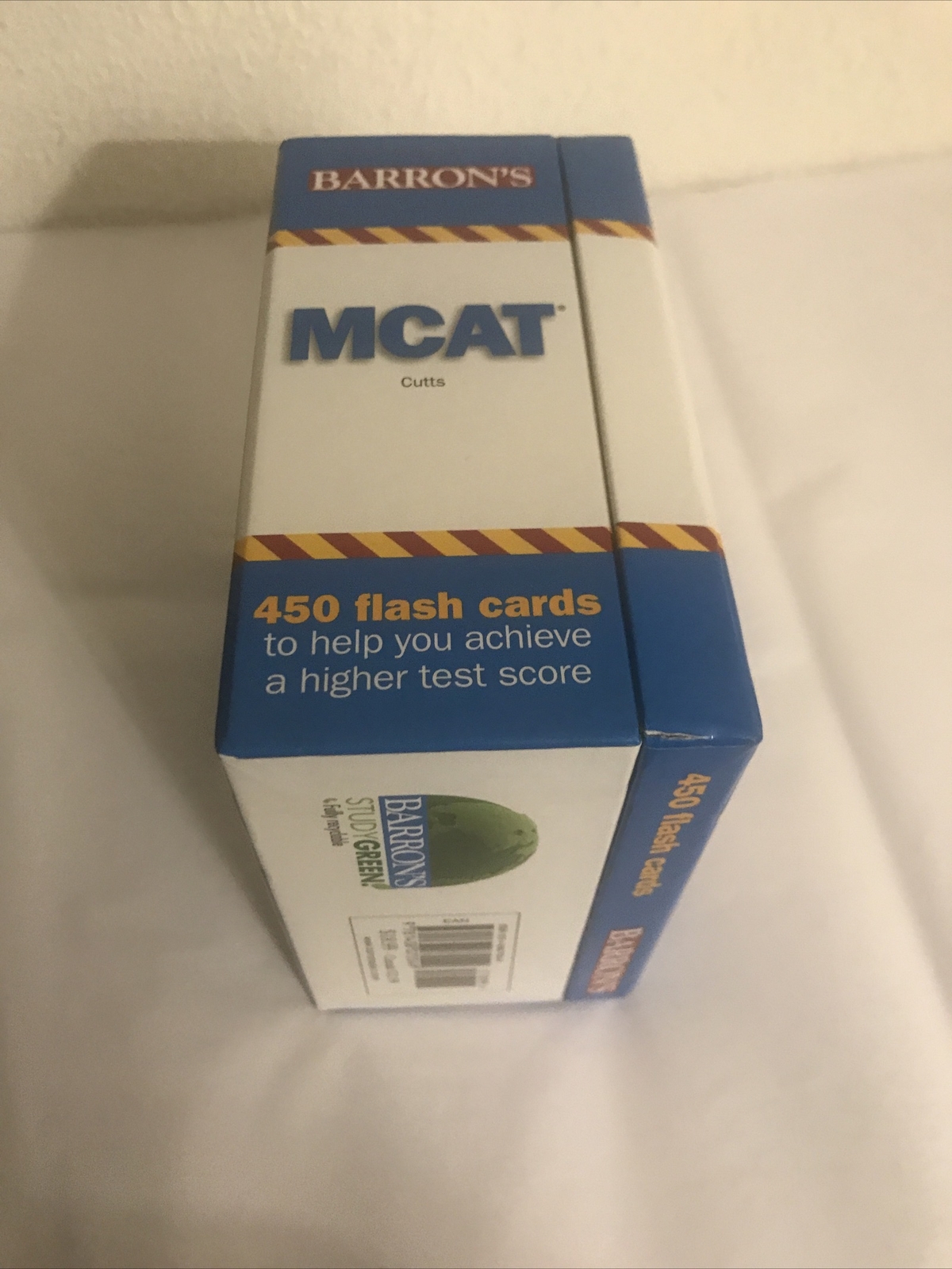 Barron’s Test Prep Ser.: MCAT Flash Cards by Jay B. Cutts (2015, Cards,Flash…