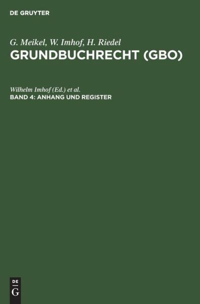 Anhang Und Register