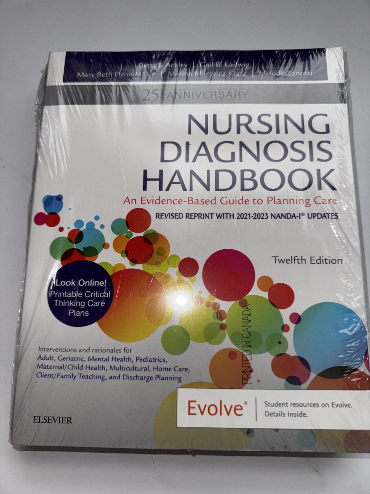 Nursing Diagnosis Handbook, 25th Anniversary Edition 2021-2023 NANDA-I®