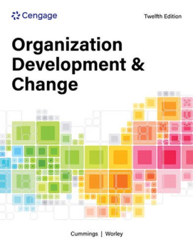 Organization Development and C – VERY GOOD