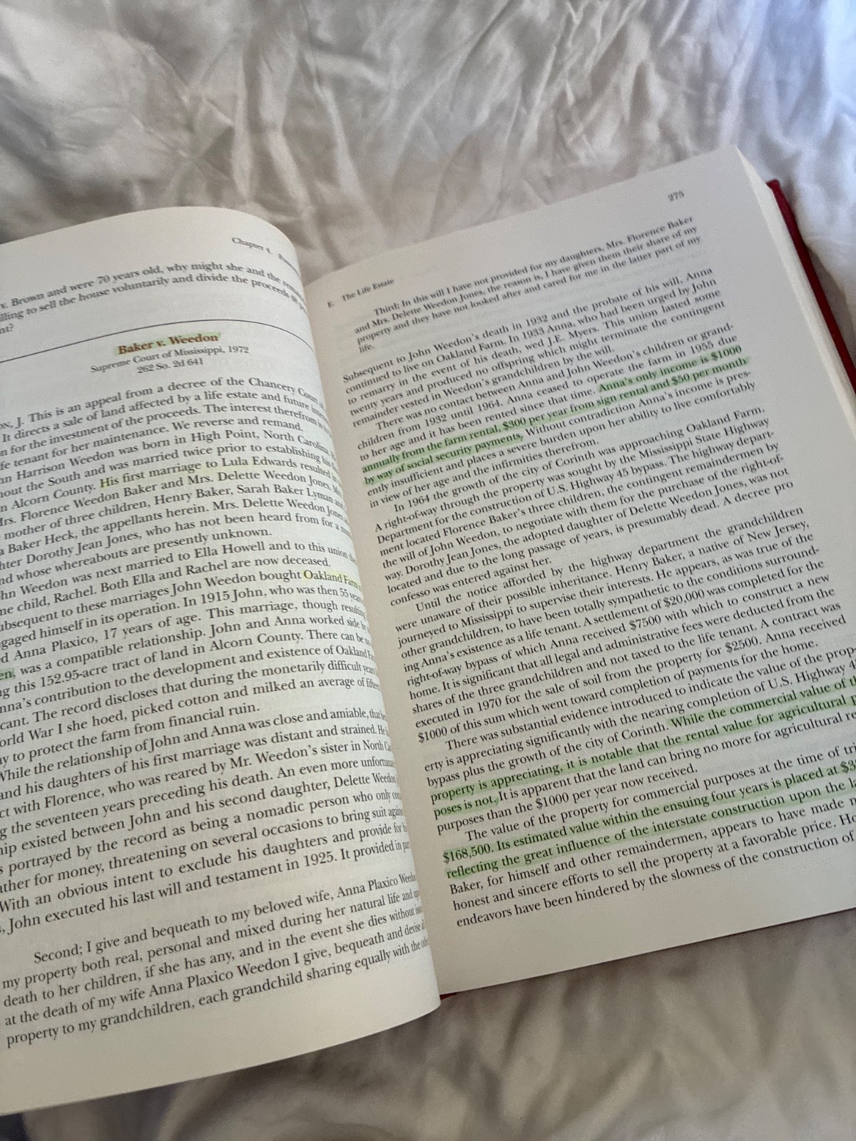 Property (9th Ed.) – Aspen Casebook Series – With Case Notes / Highlights !