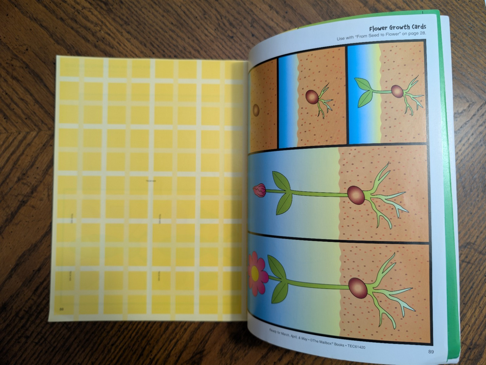 Ready for March, April, & May Preschool text Ex-Library Unmarked Mailbox Books