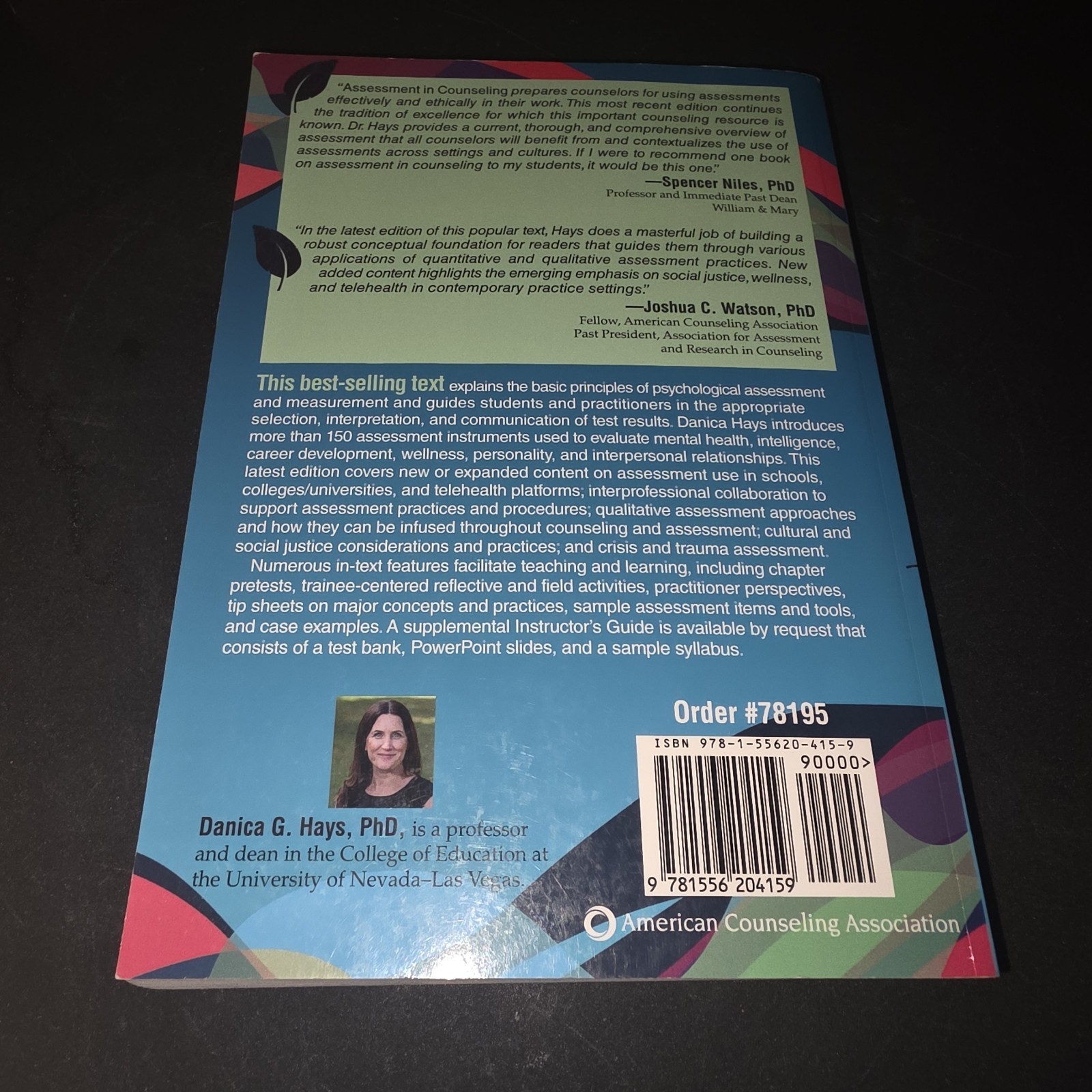 Assessment in Counseling: Procedures and Practices By Danica G. Hays 7th Edition