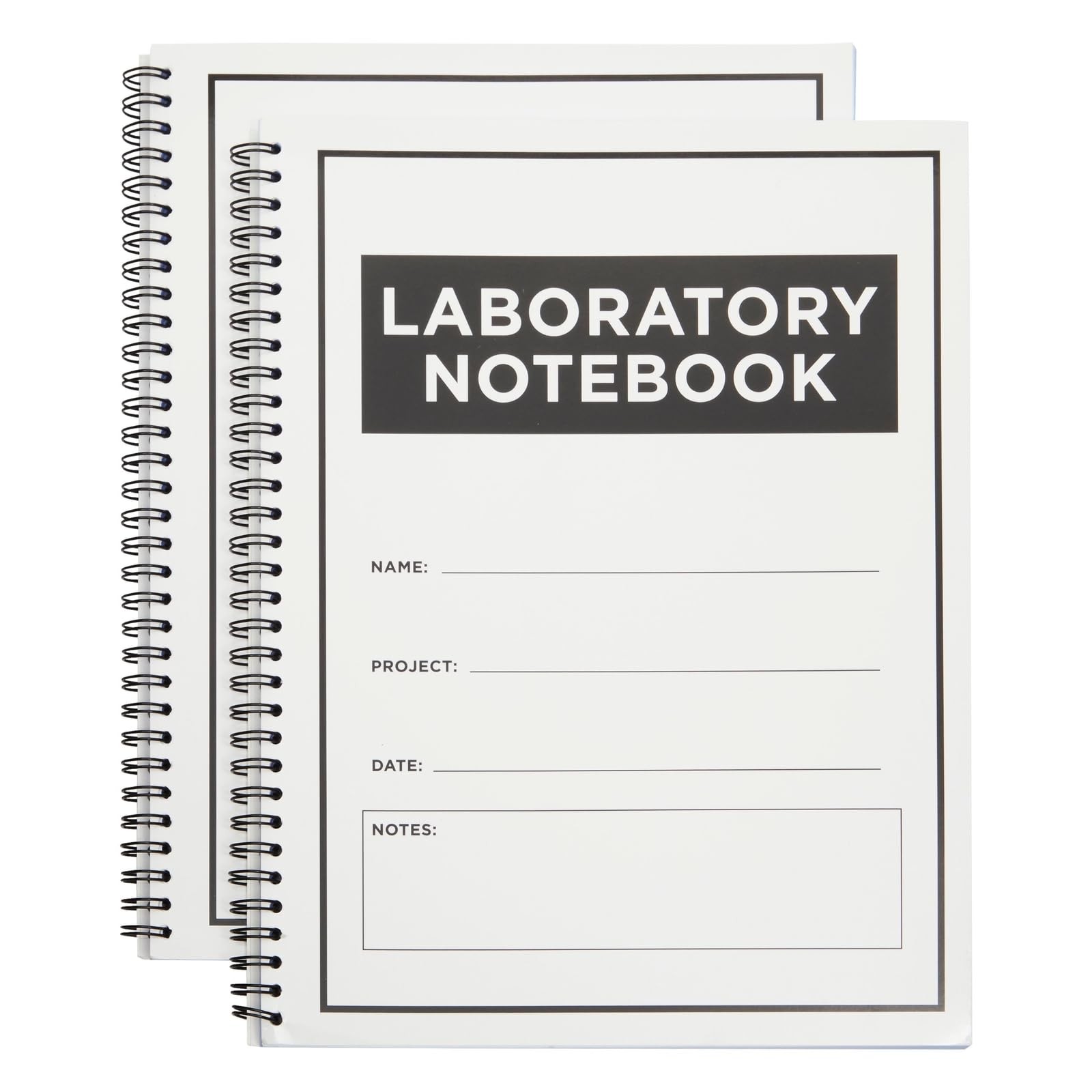 Carbonless Laboratory Notebook with 100 Sheets, Engineering Paper (8.5×11 In,…