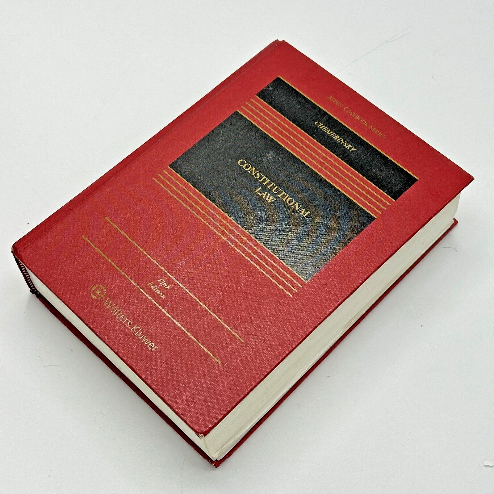 Constitutional Law Erwin Chemerinsky Wolsters Kluwer 5th edition Aspen Casebook