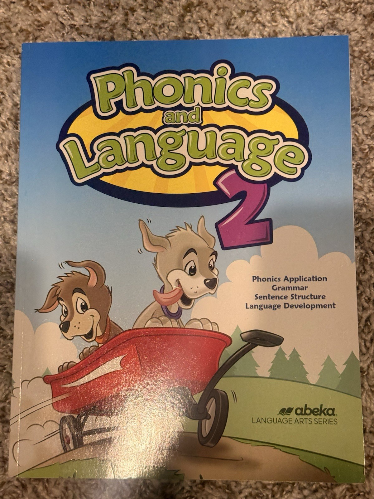 Abeka Phonics and Language 2 Language Arts Series PB Textbook Elementary Phonics