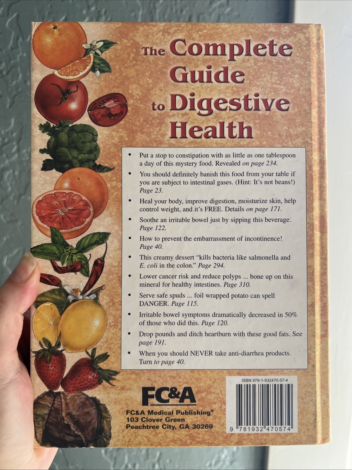 The Complete Guide to Digestive Health by FC&A Medical Publishing Hardcover Used