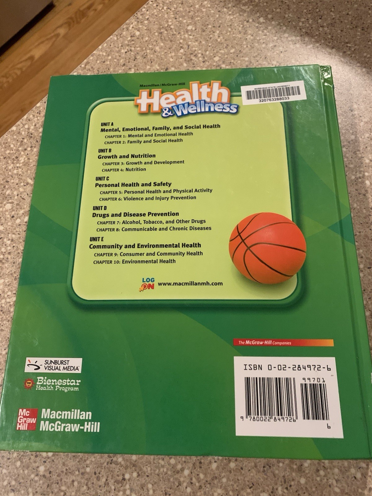 Teacher’s Edition – Macmillan McGraw Hill Grade 6- Health and Wellness 2008