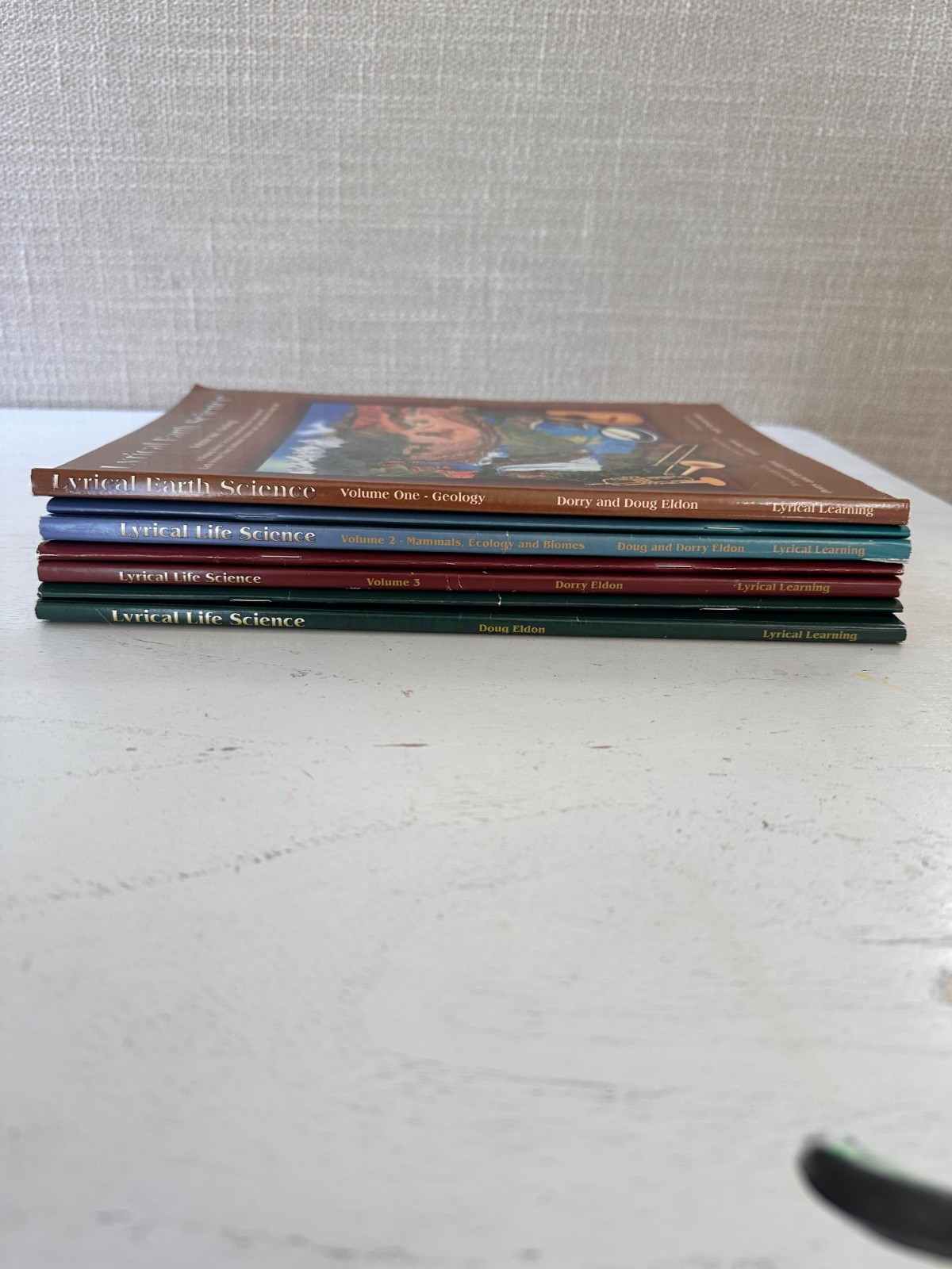 Lot of 7 Homeschool Lyrical Life Science, Various Titles and Authors, NO WRITING