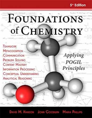 Foundations of Chemistry – Unknown Binding, by David Hanson – Very Good f
