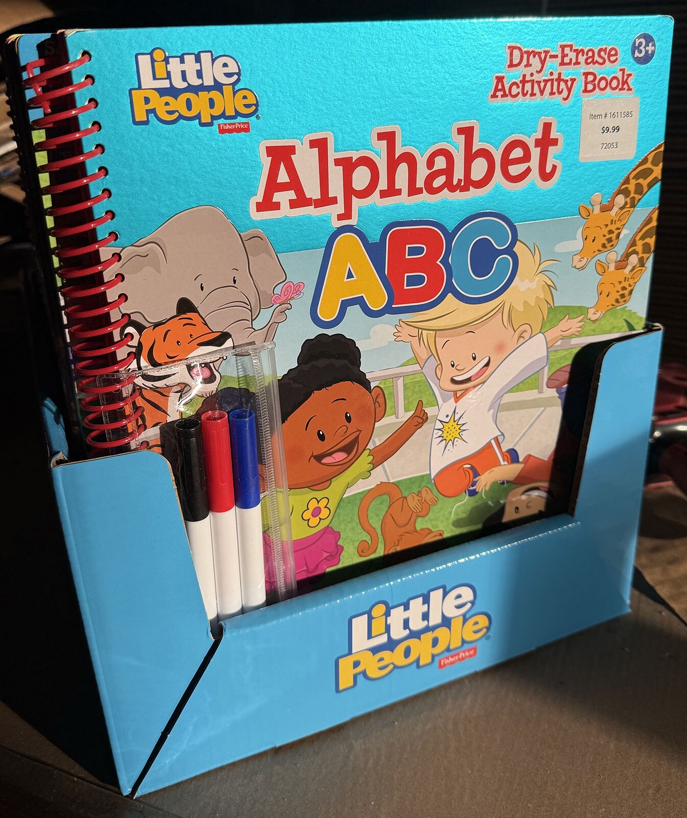 Case of 12 – NEW Fisher Price Dry-Erase Activity Books Kids Education Children