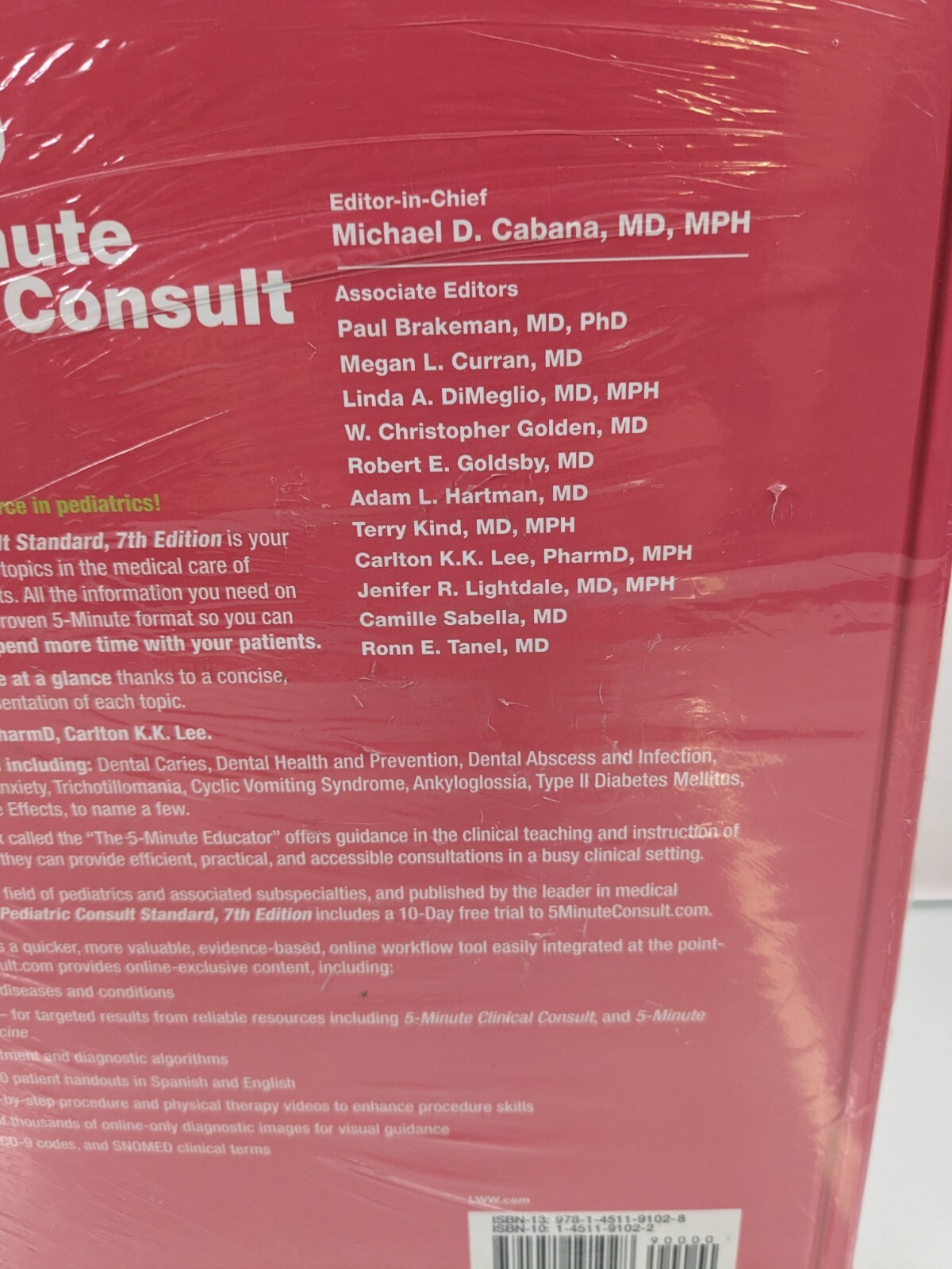 The 5-Minute Pediatric Consult Standard Edition: 10-day Enhanced Online Sealed