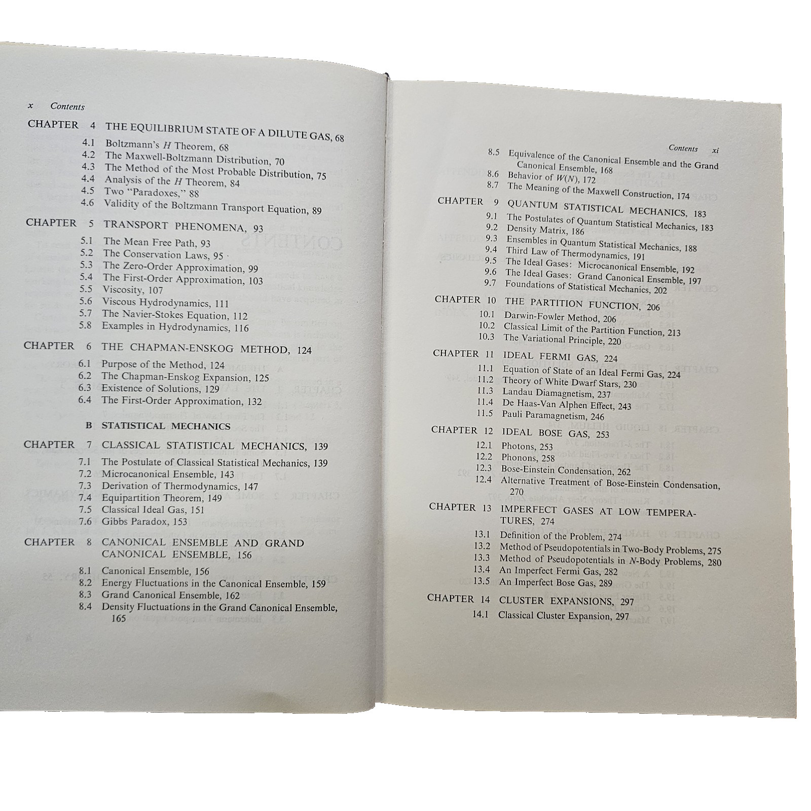 Statistical Mechanics by Kerson Huang (1963, Hardcover, John Wiley & Sons)