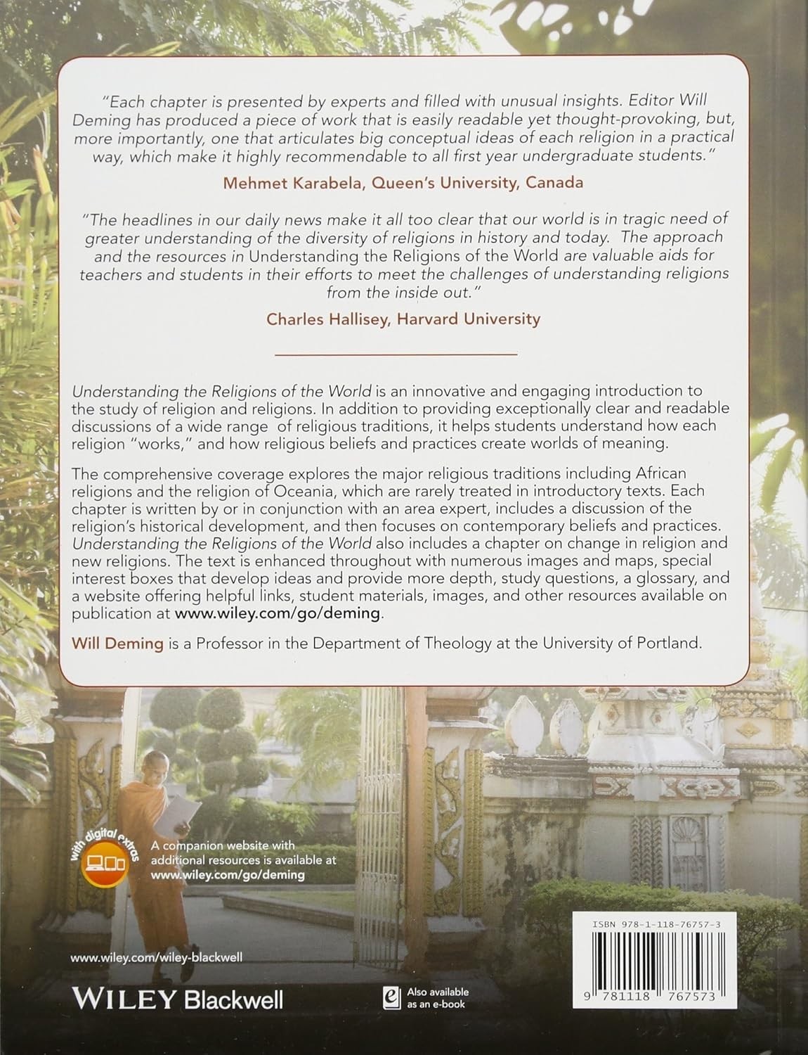 Understanding the Religions of the World: An Introduction by Will Deming New/Oth