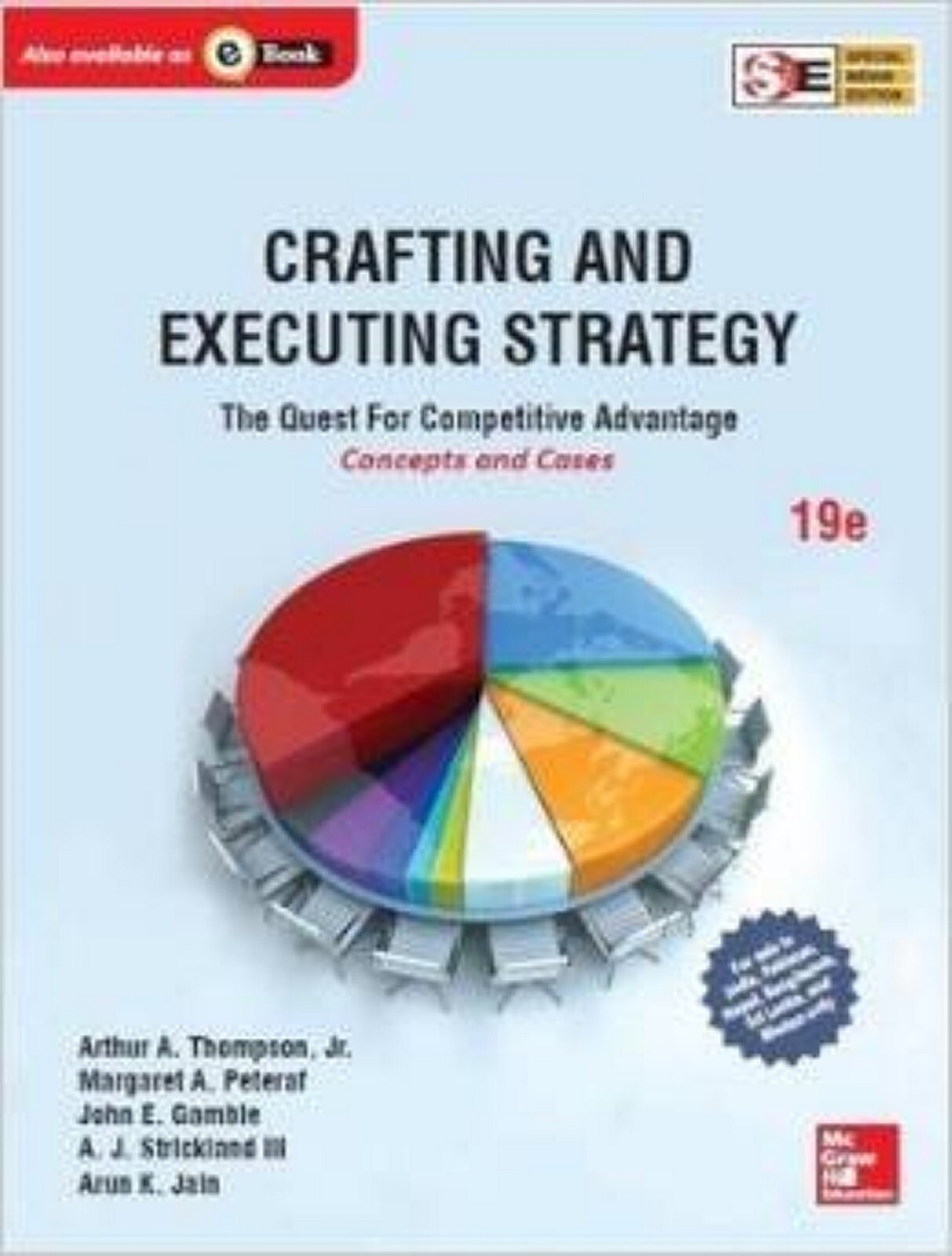 New: Crafting and Executing Strategy by Thompson 19TH INTL ED-PAPERBACK