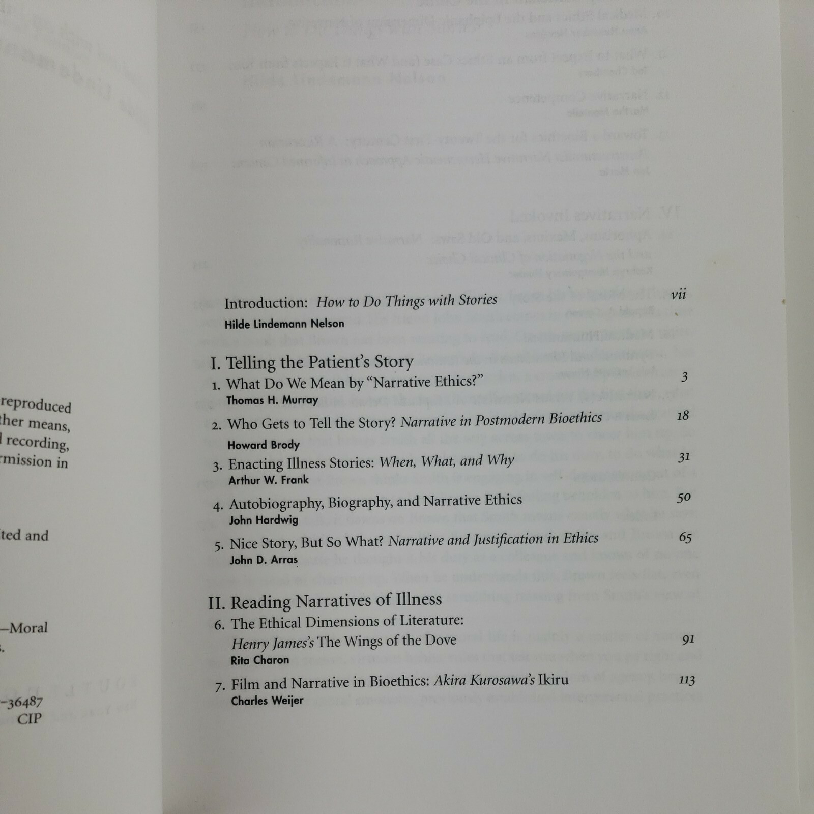 Reflective Bioethics Stories and Their Limits 1997 Hilde Nelson Narrative