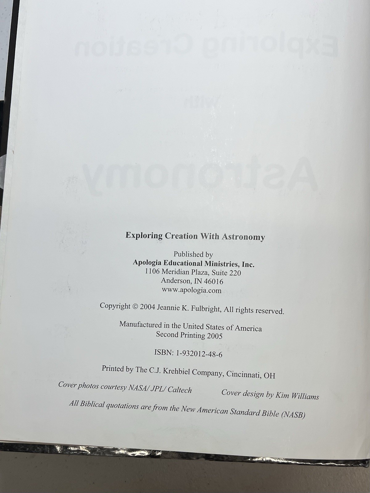 Exploring Creation with Astronomy Apologia young explorer homeschool science