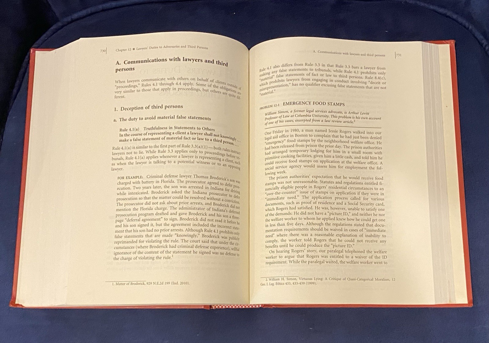 Aspen Casebook Ser.: Ethical Problems in the Practice of Law Lerman/Schrag 3rd E