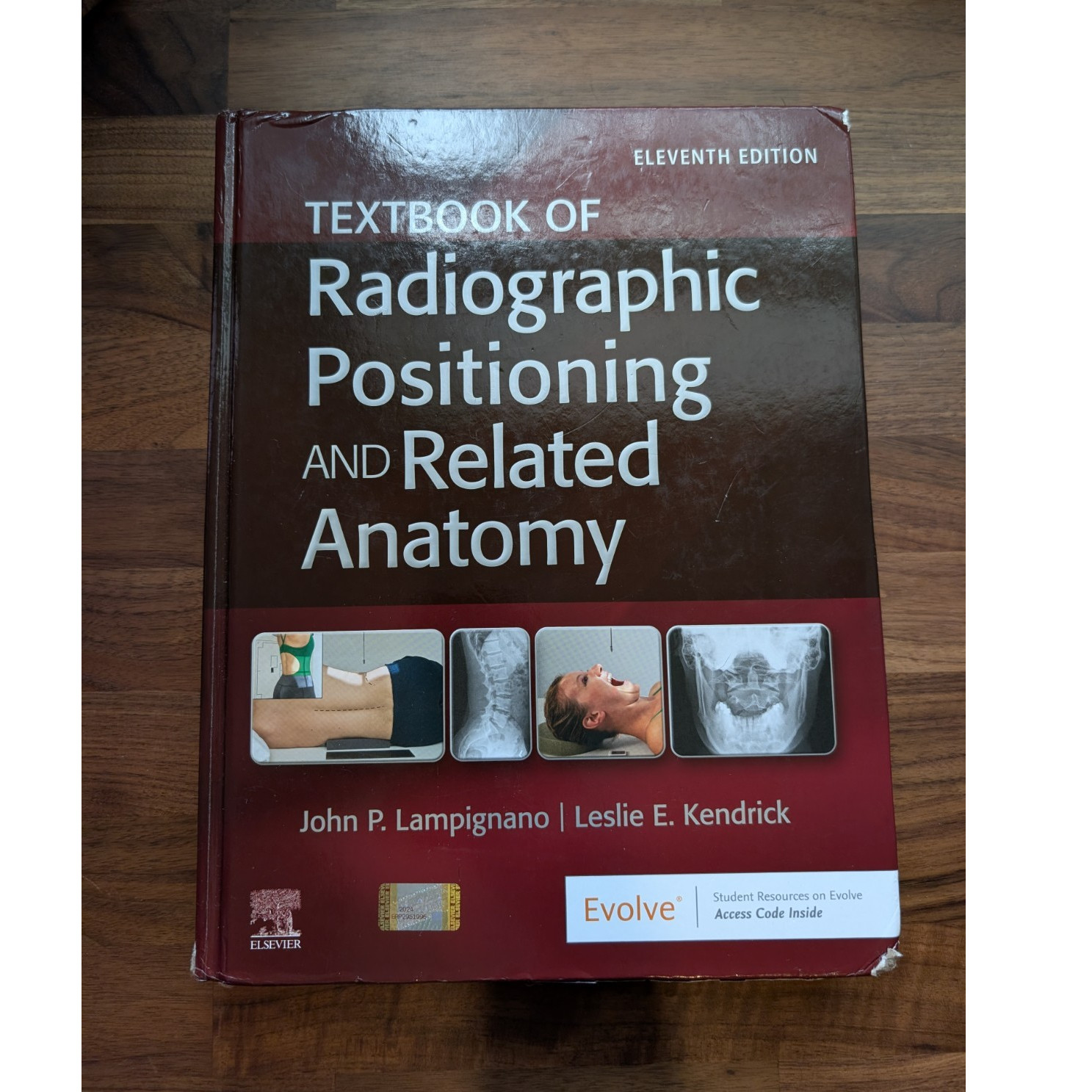 Textbook of Radiographic Position and Related anatomy 11th edition hardcover