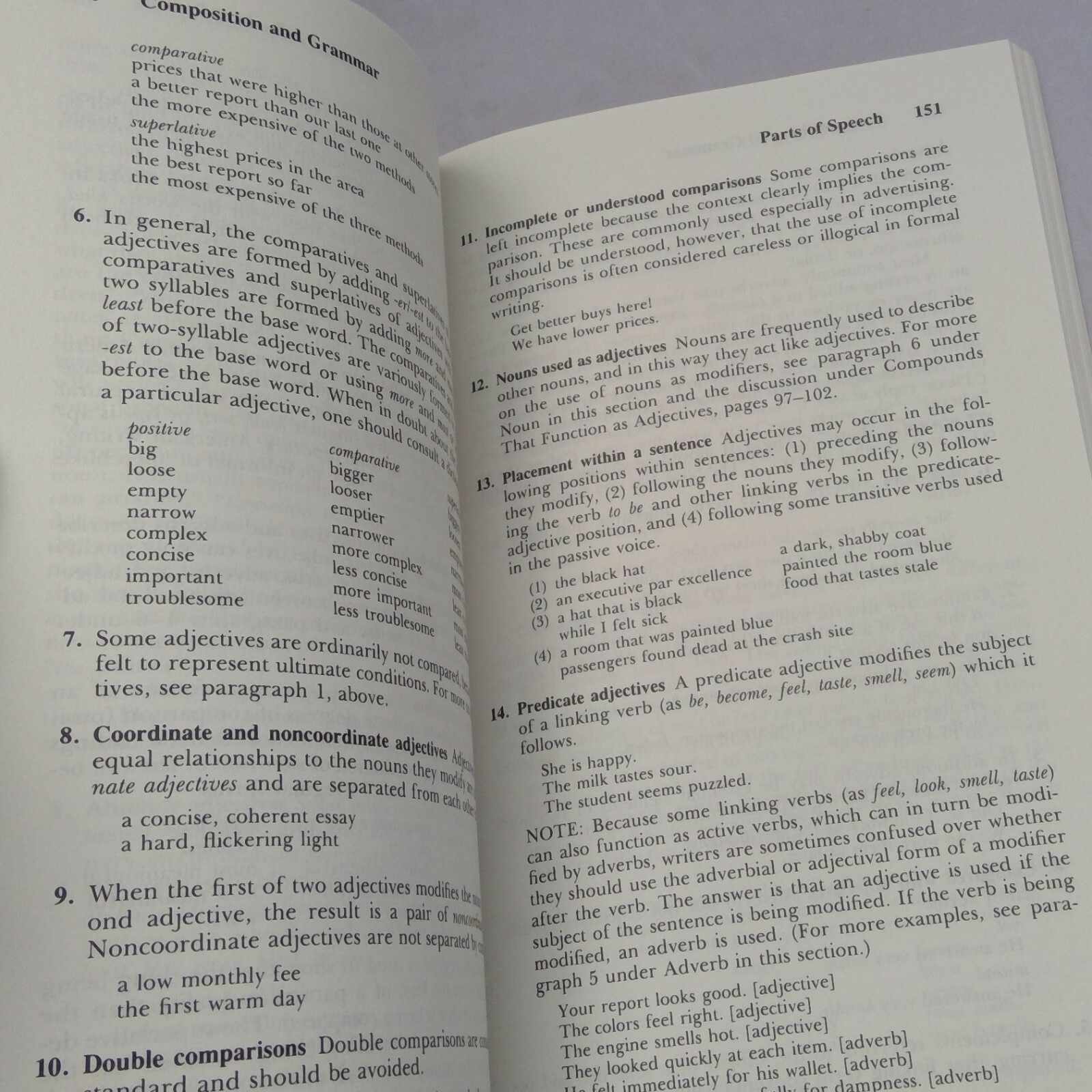 The Merriam Webster Concise Handbook for Writer’s: The Writer’s Resource 1991 PB