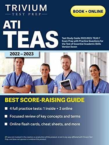 ATI TEAS Test Study Guide 2022-2023: – Paperback, by Simon Elissa – Very Good m