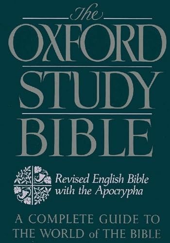 The Oxford Study Bible: Revised English Bible with Apocr… Paperback / softback