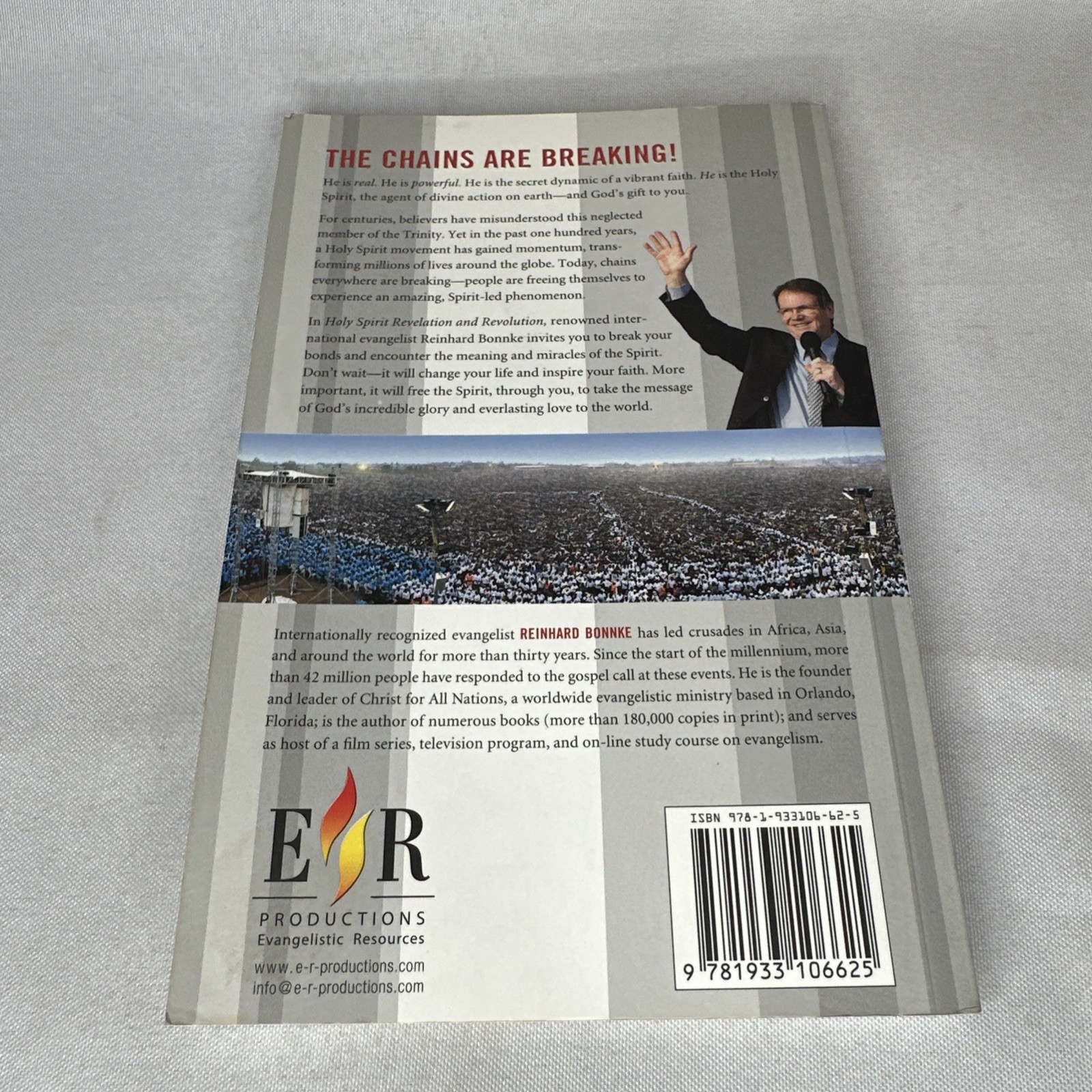 Holy Spirit Book : Revelation and Revolution by Reinhard Bonnke (2007) First ED