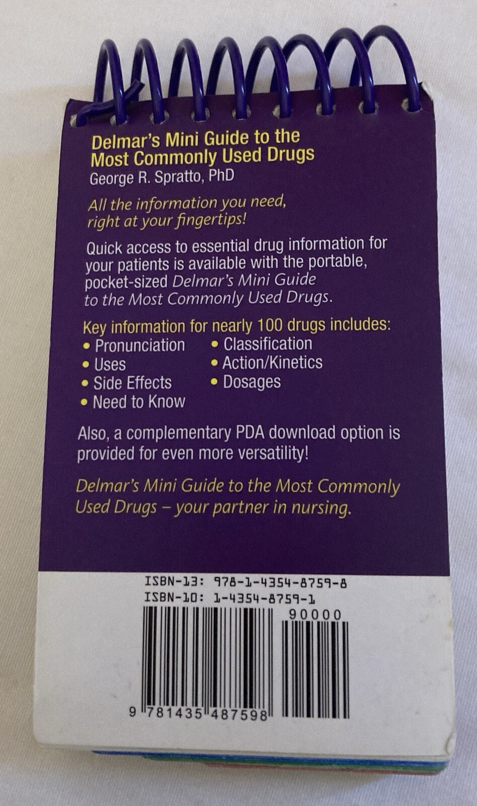 Mini Guide To The Most Commonly Used Drugs Spiral-bound Spratto George R. BB