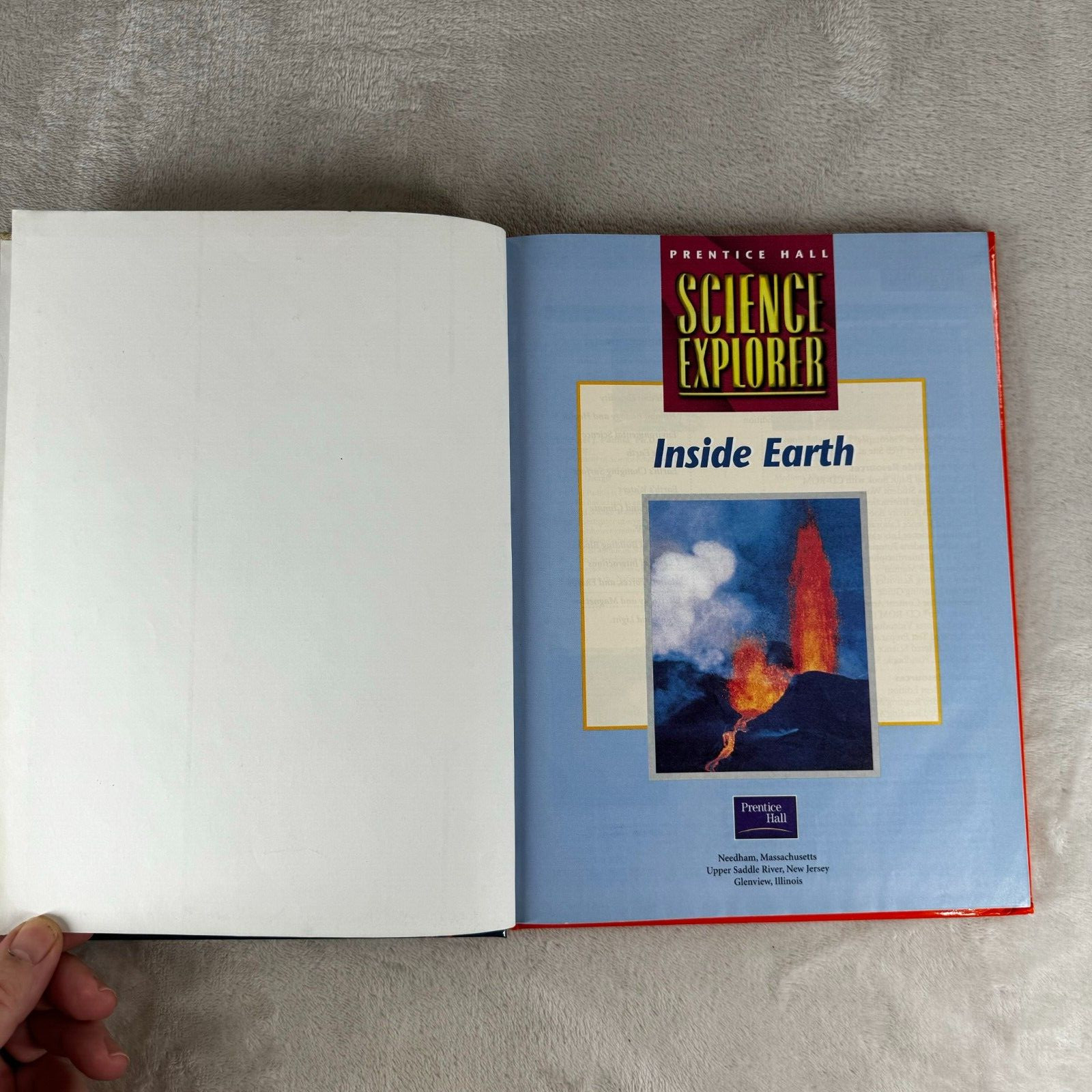 Inside Earth by Prentice-Hall Staff and Michael J. Padilla (2001, Hardcover,…