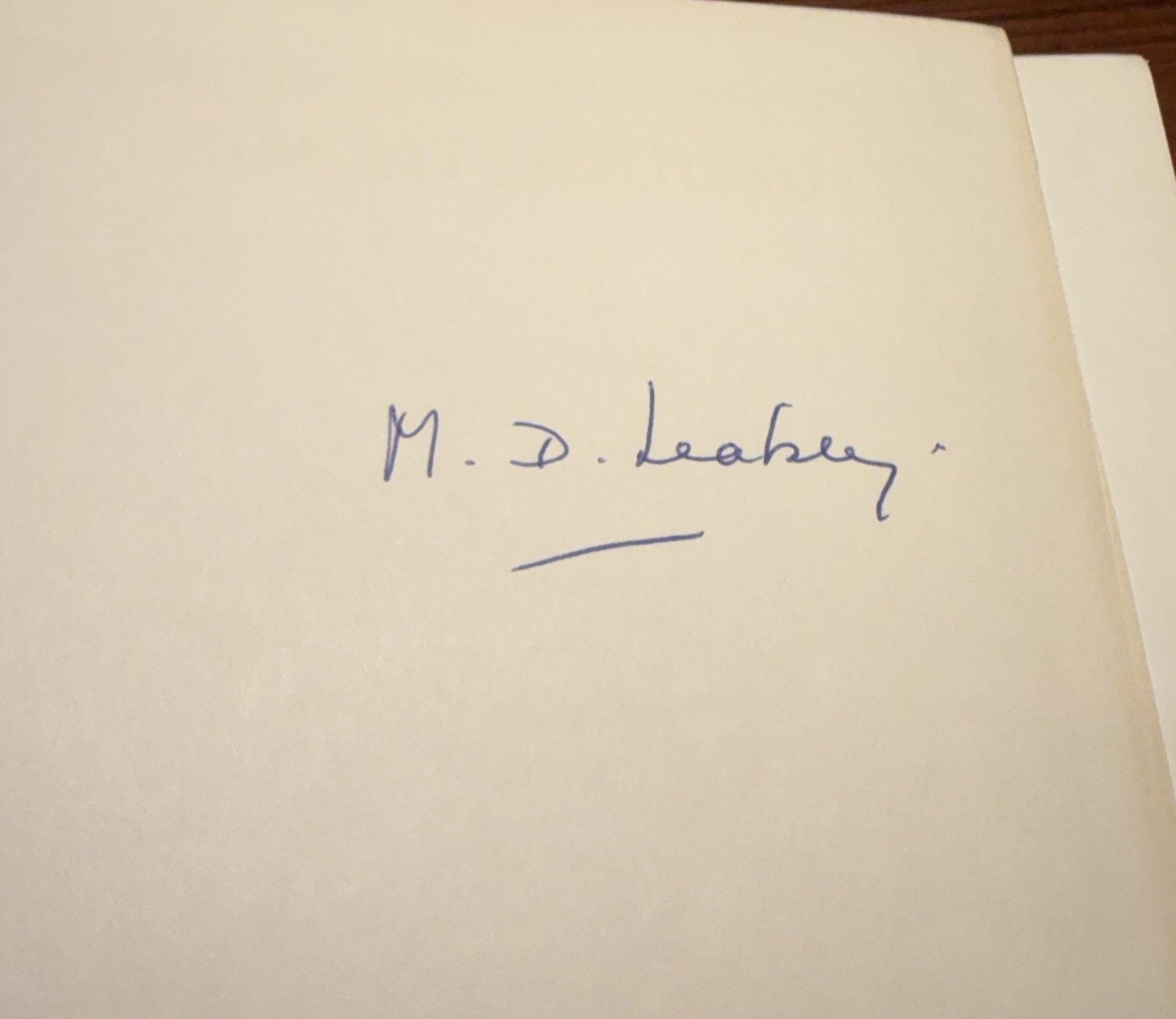 Olduvai Gorge Vol 3 Excavations In Beds I & II 1960-1963 M.D. Leakey SIGNED HCDJ