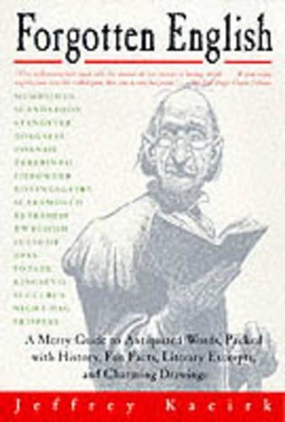 Forgotten English by Jeffrey Kacirk (English) Paperback Book
