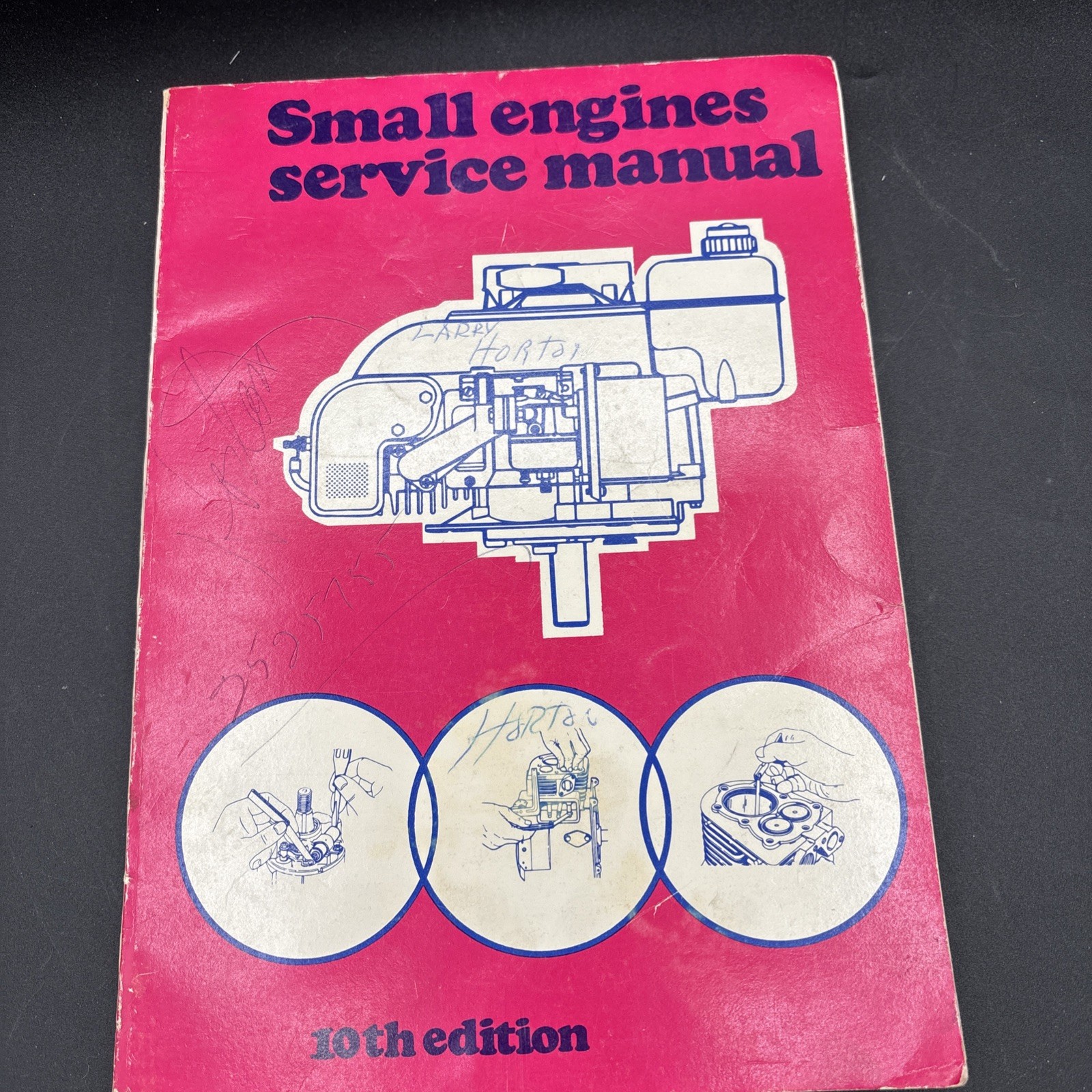 1973 Small Engines Service Manual 10th Edition Reference Repair Maintenance