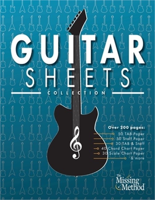 Guitar Sheets Collection: Over 200 pages of Blank TAB Paper, Staff Paper, Chord