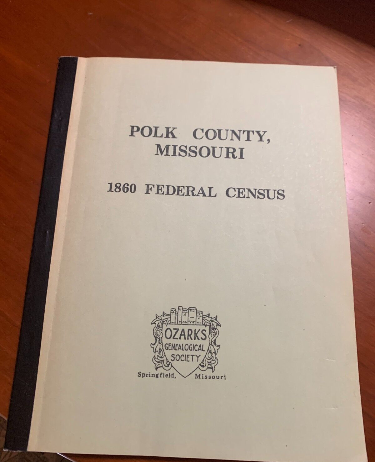 Polk County, Missouri 1860 federal census