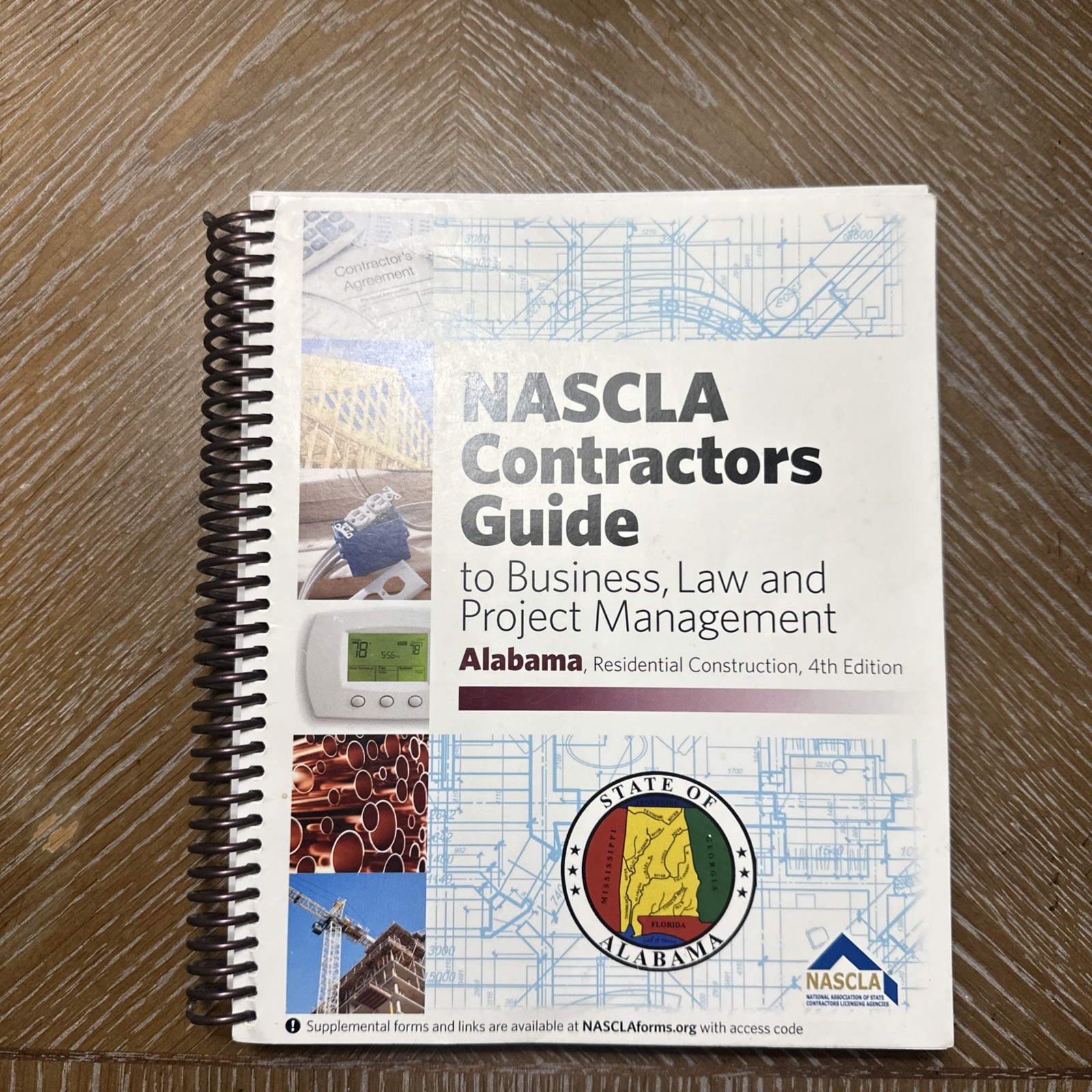 NASCLA Contractors Guide to Business Law & Project Management Alabama 4th Ed New