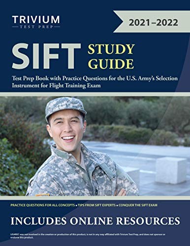 SIFT STUDY GUIDE: TEST PREP BOOK WITH PRACTICE QUESTIONS By Trivium *Excellent*