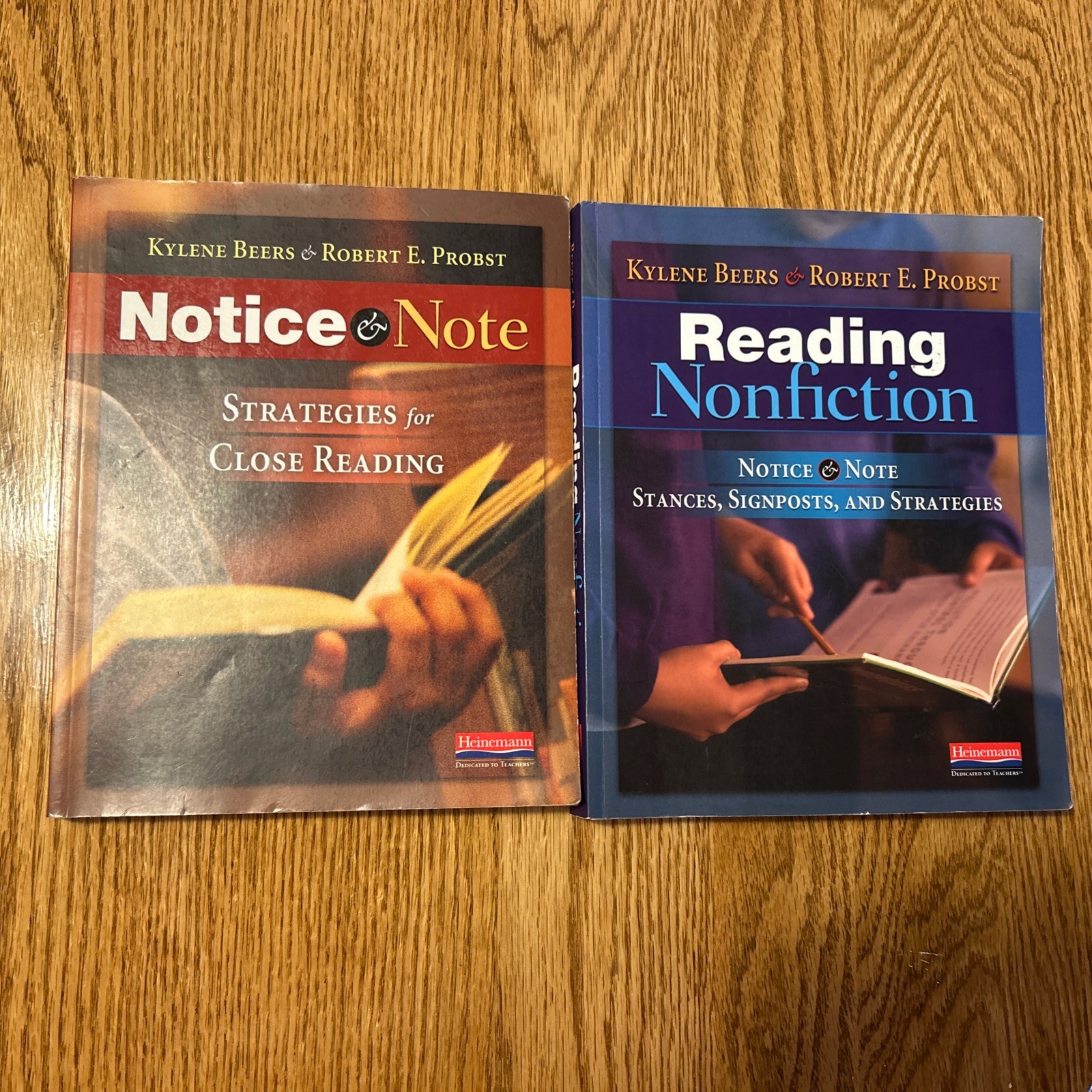 Notice and Note & Reading Nonfiction Kylee Beers Robert Probst Literacy Reading