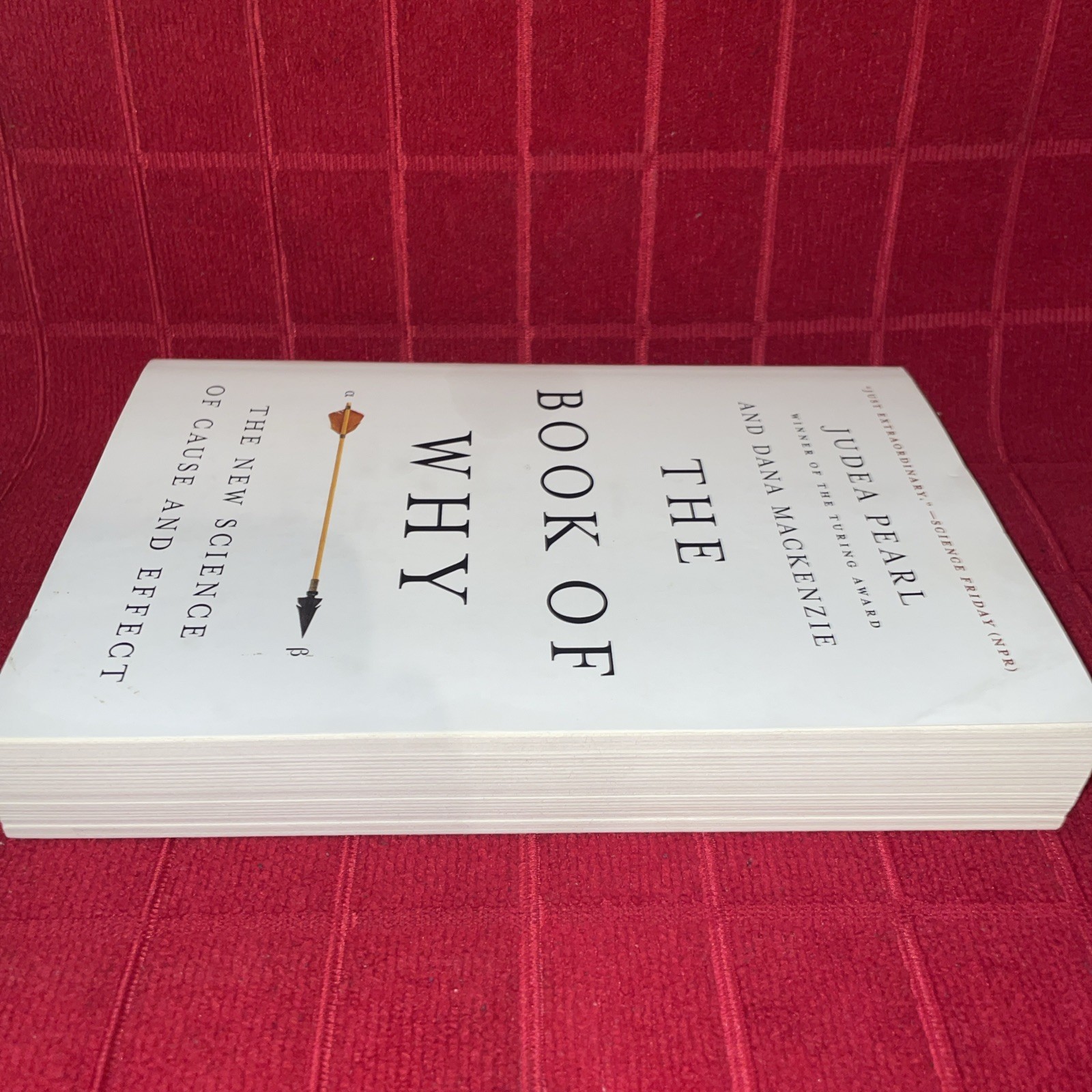 The Book of Why : by Dana Mackenzie and Judea Pearl