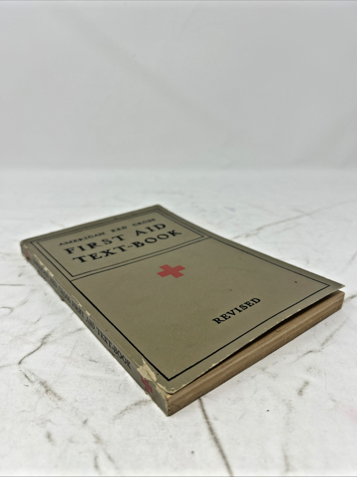 American Red Cross First Aid Text-Book Revised 1933 1940 Paperback Illustrated