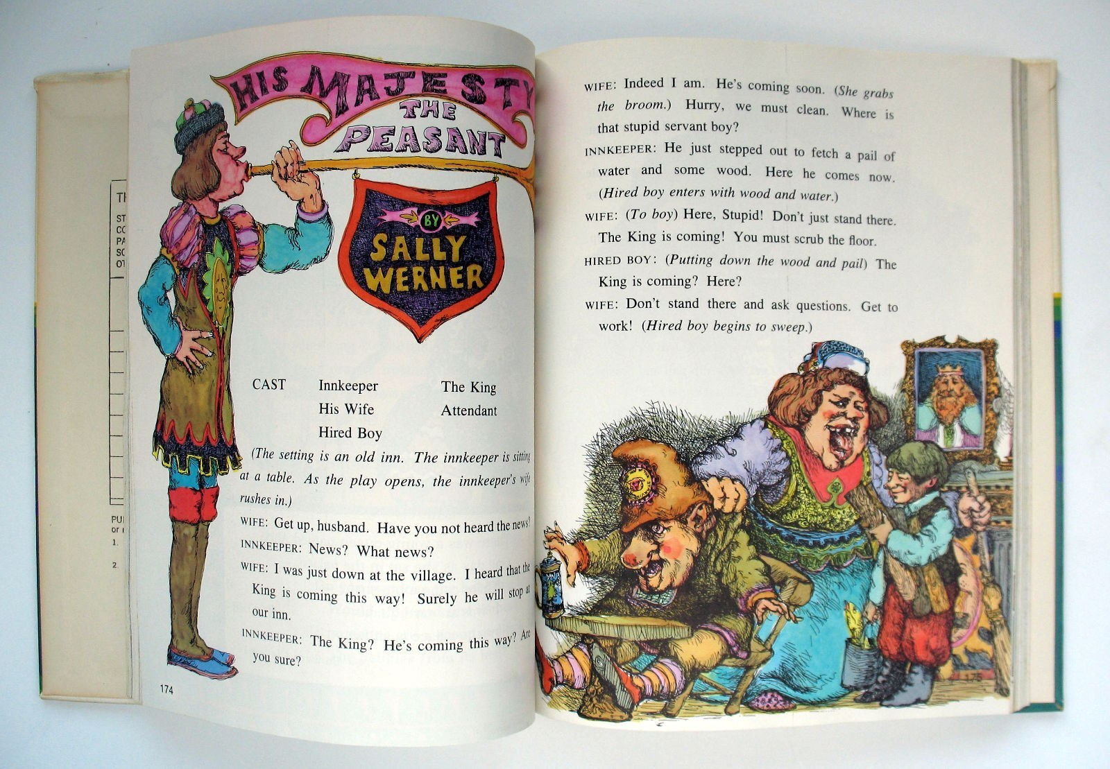 Fiesta Houghton Mifflin Reader Textbook 1971 by William K Durr