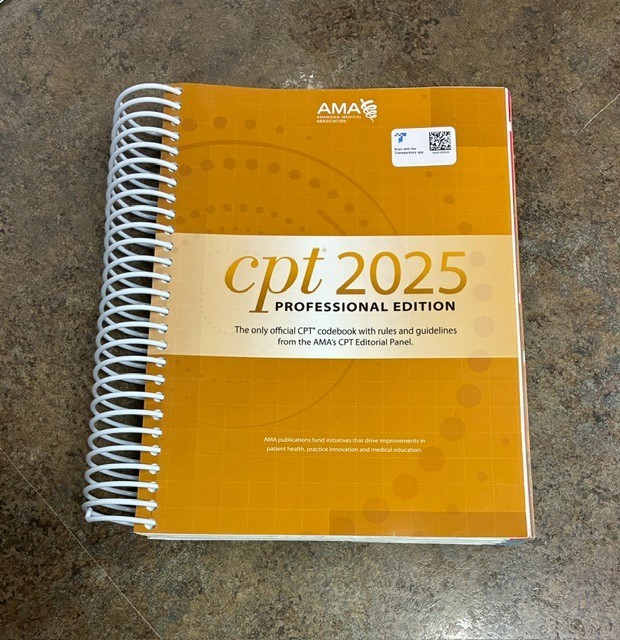 CPT Professional 2025 by American Medical Association (2024, Spiral)
