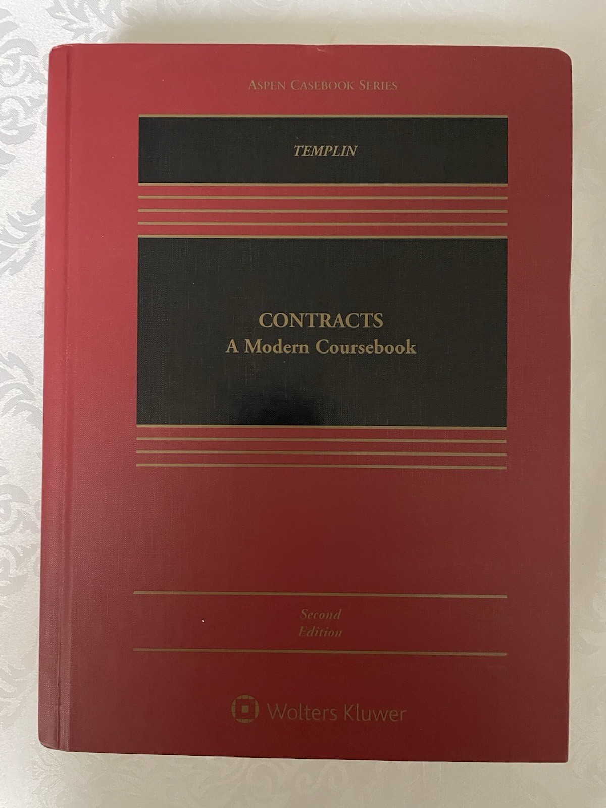 Aspen Casebook Ser.: Contracts : A Modern Coursebook by Ben Templin-2nd Ed. 2019