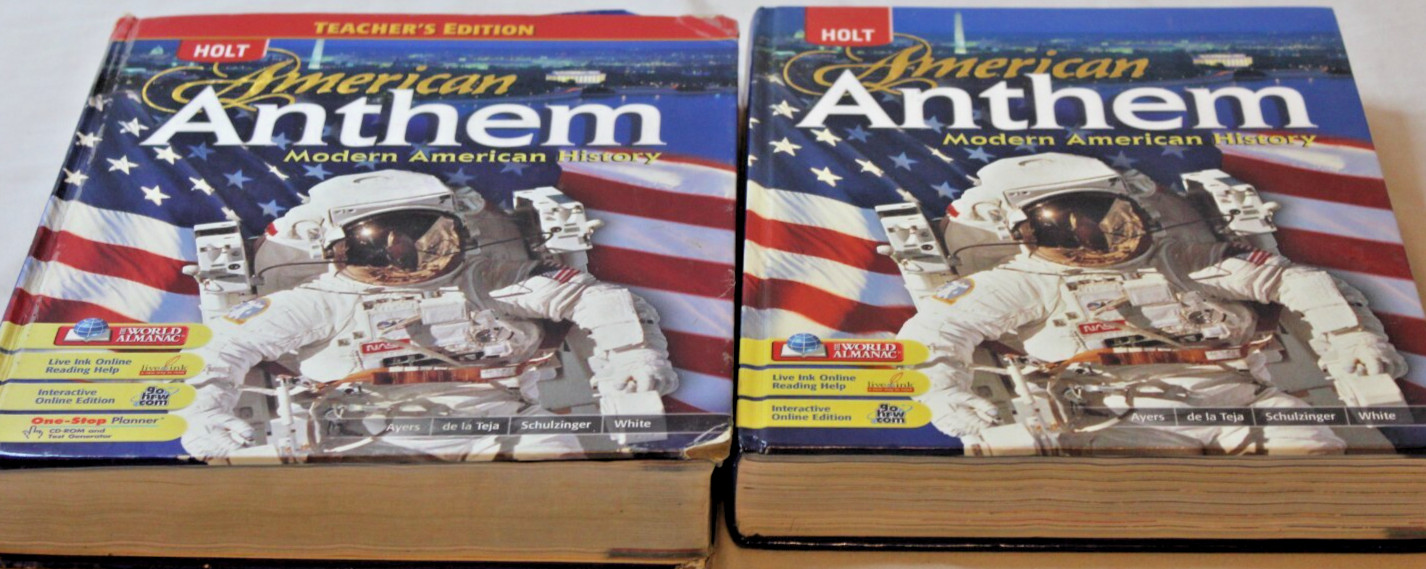 Holt American Anthem Modern American History Teacher & Student Edition Set